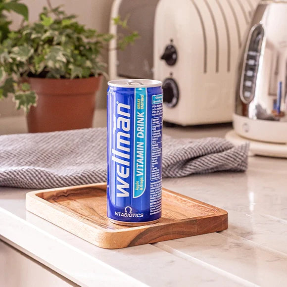 Vitabiotics Wellman Vitamin Drink (24 Cans) Grovz.co.uk