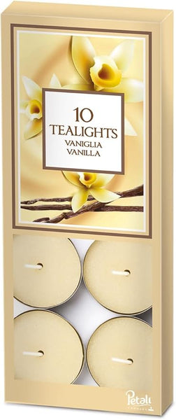 Price's Candles Aladino Vanilla 10 Scented Tea Lights
