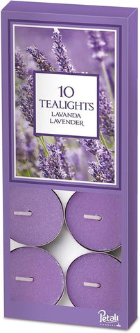 Prices Candles Lavender 10 Scented Tea Lights