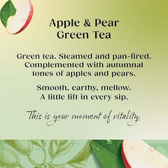 Twinings Green Tea, Apple and Pear 80 Tea Bags (Multipack of 4 x 20 Tea Bags), Packaging may vary
