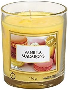 Price's Candles Aladino Vanilla Macaroon Medium Jar (Aladino Range)
