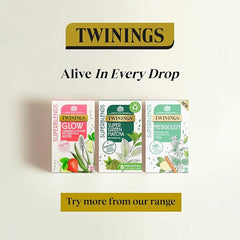 Twinings Superblends Cleanse Tea - Green Tea Herbal infusion with Matcha, Lemon & Fennel Seeds with Manganese- 20 Biodegradable Tea Bags