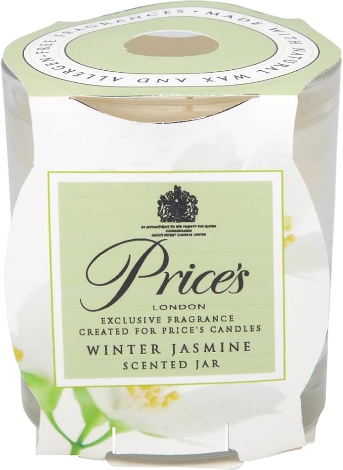 Prices Patent Candles Winter Jasmine Scented Jar