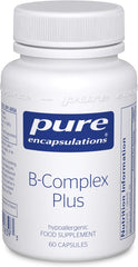 Pure Encapsulations - Vitamin B-Complex Plus - Balanced B Vitamin Formula with Active Folate - 60 Capsules