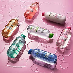 Garnier Micellar Cleansing Water, Gentle face Cleanser & Makeup Remover, Fragrance-Free, Vegan Formula, Suitable For All Skin Types, Even Sensitive, Skin Active, 400ml (Pack of 2)