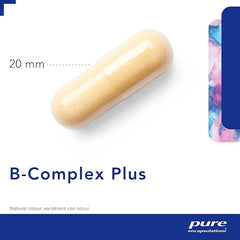 Pure Encapsulations Vitamin B-Complex Plus - B Vitamin Formula with Active Folate - for Cardiovascular Health, Memory, Skin & Hair - 60 Capsules