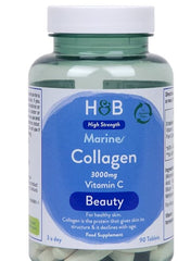 Holland & Barrett-Marine Collagen with Vitamin C 90 Tablets
