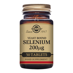 Solgar-Yeast Bound Selenium 200 mcg Tablets - Pack of 50 4.5 out of 5 star rating
