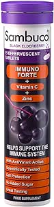 Sambucol Black Elderberry Effervescent 15 Tablets