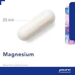 Pure Encapsulations Magnesium Glycinate 120mg - Bioavailable Magnesium Chelate Tiredness and Fatigue Supplement - 180 Capsules