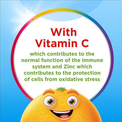 Centrum Multivitamins for Kids Immunity Support, including Vitamins A, C, D, and Orange Fruit Flavour, 30 Chewable Multigummies (Packaging may vary)