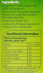 Twinings Ginger Green Tea 80 Tea Bags (Multipack of 4 x 20 Tea Bags)