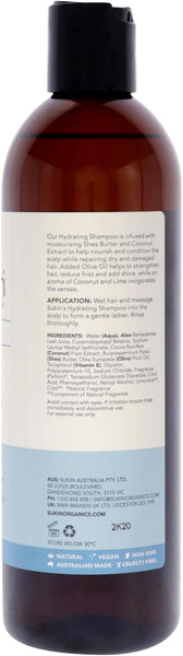 Sukin Natural Balance Shampoo 500ml - maintains naturally balanced hair - with an infusion of baobab, burdock & nettle extracts; cruelty free & vegan friendly.