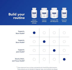 Pure Encapsulations Calcium Magnesium Citrate - Highly Absorbable Form of Calcium with Magnesium, 90 Capsules