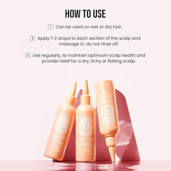 HAIR BURST Hydrating Hair Tonic & Balancing Scalp Tonic - Hair & Scalp Care Solution for Healthy Growth, PH Level Support, Dandruff Prevention - Calms & Hydrates Irritated Scalps