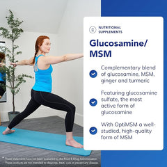 Pure Encapsulations Glucosamine/MSM with Ginger & Turmeric - Support for Healthy Joint Function & Tissues, 60 Capsules