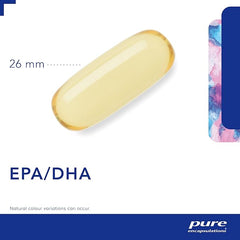 Pure Encapsulations EPA/DHA Essentials - Ultra-Pure, Microfiltered Fish Oil Concentrate - 180 Softgel Capsules
