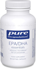 Pure Encapsulations EPA/DHA Essentials - Ultra-Pure, Microfiltered Fish Oil Concentrate - 90 Softgel Capsules