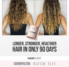 Hair Burst Advanced+ Hair Loss Supplement - Targets Root Causes, Promotes Strong, Full Hair - Natural, Science-Led Hair Products for Women - 4 Daily Capsules, 1 Solution