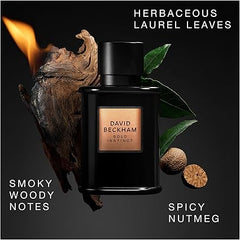 DAVID BECKHAM Bold Instinct - Eau de Parfum for Men - Aromatic Fragrance with Notes of Laurel Leaf, Nutmeg and Smoky Wood - Long Lasting - 75ml