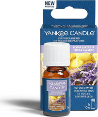Yankee Candle Ultrasonic Aroma Diffuser Oil | Lemon Lavender Diffuser Refill | 10ml