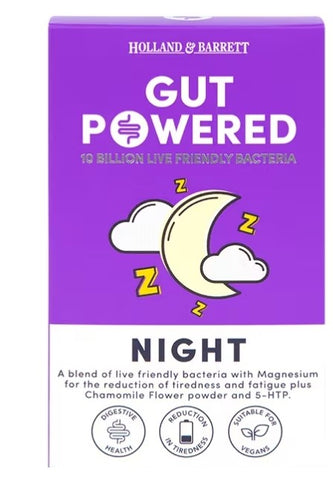 Holland & Barrett-Gut Powered Night 30 Capsules