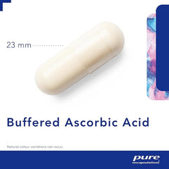 Pure Encapsulations Buffered Ascorbic Acid - Gentle Vitamin C 670mg - with Calcium Ascorbate, Magnesium Ascorbate and Potassium Ascorbate - 250 Capsules