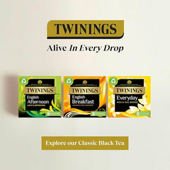 Twinings English Afternoon Tea | Light, Delicate & Refreshing Black Tea | Multipack Bulk Buy, 320 (4 x 80) Biodegradable Tea Bags