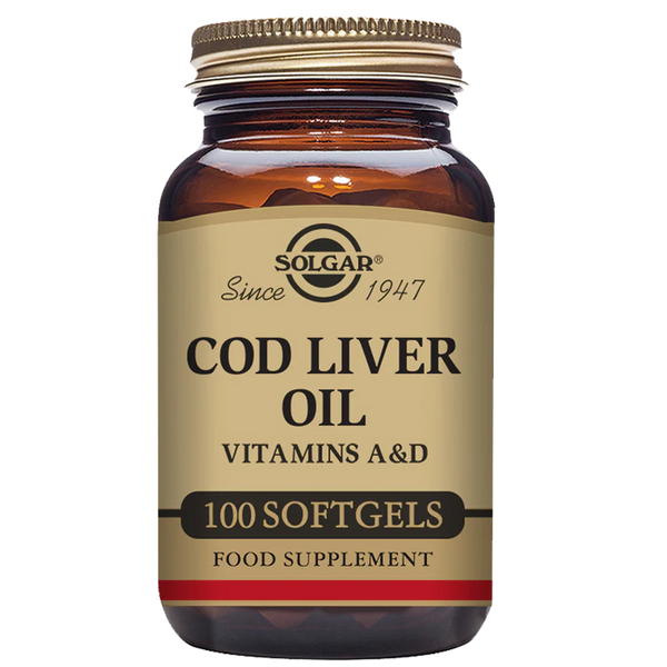Solgar-Cod Liver Oil Softgels
