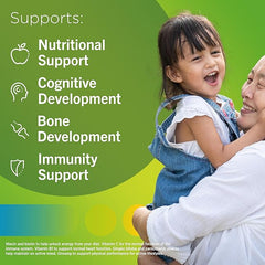 Centrum Kids Multivitamins & Minerals Tablets, 16 essential nutrients including Vitamin D, 30 Tablets