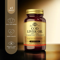 Solgar-Cod Liver Oil Softgels
