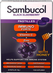 SAMBUCOL IMMUNO FORTE PASTILLES 20S