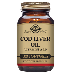 Solgar-Cod Liver Oil Softgels