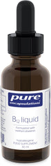 Pure Encapsulations Vitamin B12 Liquid - Tiredness and Fatigue Supplement - Immune Support - 30ml