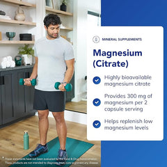 Pure Encapsulations Magnesium (Citrate) 150mg - Highly Bioavailable Magnesium Chelate - 90 Capsules