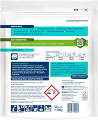 Dr. Beckmann Laundry Detergent Sheets NON-BIO | fresh breeze| Pre-dosed | 50 sheets (Pack of 2)