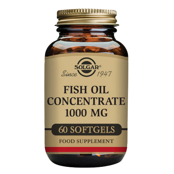 Solgar-Fish Oil Concentrate 1000 mg Softgels - Pack of 60