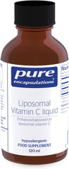 Pure Encapsulations - Liposomal Vitamin C Liquid - Enhanced-Absorption Liposomal Vitamin C - 120ml