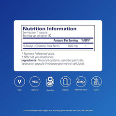 Pure Encapsulations NAC + Glycine Powder - Supports Antioxidant, Liver, Respiratory, and Immune Health - 159g