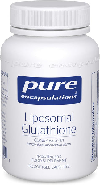 Pure Encapsulations Liposomal Glutathione - Immune and Detox Support for Overall Cellular Health - 60 Capsules