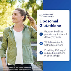Pure Encapsulations Liposomal Glutathione - Immune and Detox Support for Overall Cellular Health - 60 Capsules
