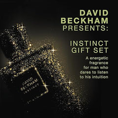 David Beckham Instinct Giftset For Him including Shower Gel 150ml and Deodorant Body Spray 150ml