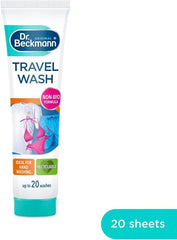 Dr. Beckmann Travel Wash | Clean laundry ON THE GO | up to 20 washes | 100ml