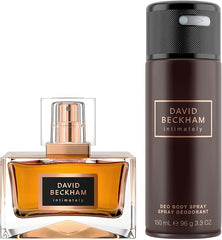 David Beckham Intimately Giftset For Him including Eau de Toilette 75ml and Deodorant Body Spray 150ml