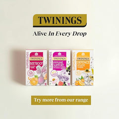 Twinings Superblends Heartea Tea - Blackcurrant & Rosemary Herbal Tea Infusion with Honey, Hibiscus & Vitamin B1 (Thiamin) - 20 x Biodegradable Tea Bags (Pack of 2)