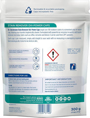 Dr. Beckmann Stain Remover Oxi Power Caps | Eliminate stubborn stains | Convenient, ready-to-use caps | for both machine washing & soaking | 15 caps