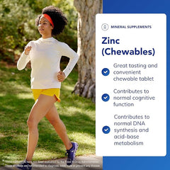 Pure Encapsulations Zinc Chewables - 100 Chewable Tablets