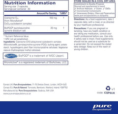 Pure Encapsulations CoQ10 – SR with PQQ - Protects from oxidative Stress, Supports Immune System - 60 Capsules
