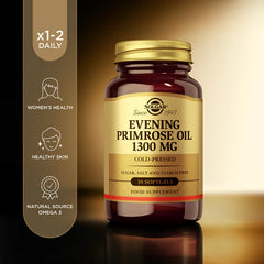 Solgar-Evening Primrose Oil 1300 mg Softgels - Pack of 30