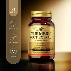 Solgar-Turmeric Root Extract Vegetable Capsules - Pack of 60